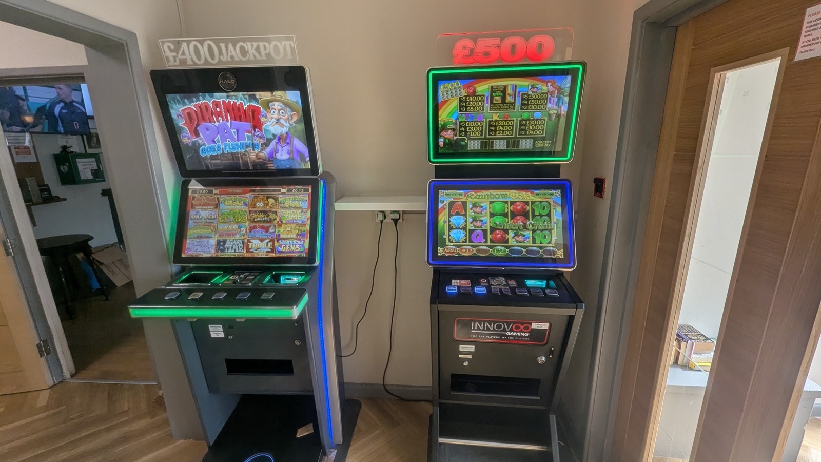 Fruit machines